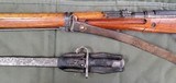 Japanese Arisaka 7.7 W/Bayonet Mum Monopod Dustcover Frog Airplane Sight - 3 of 15