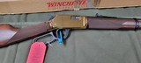 Winchester 9422M Yellow Boy 22Mag in Box - 9 of 13