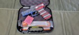 Glock 17 G17 9mm USA Manufacture Flag Red White Blue - 2 of 6