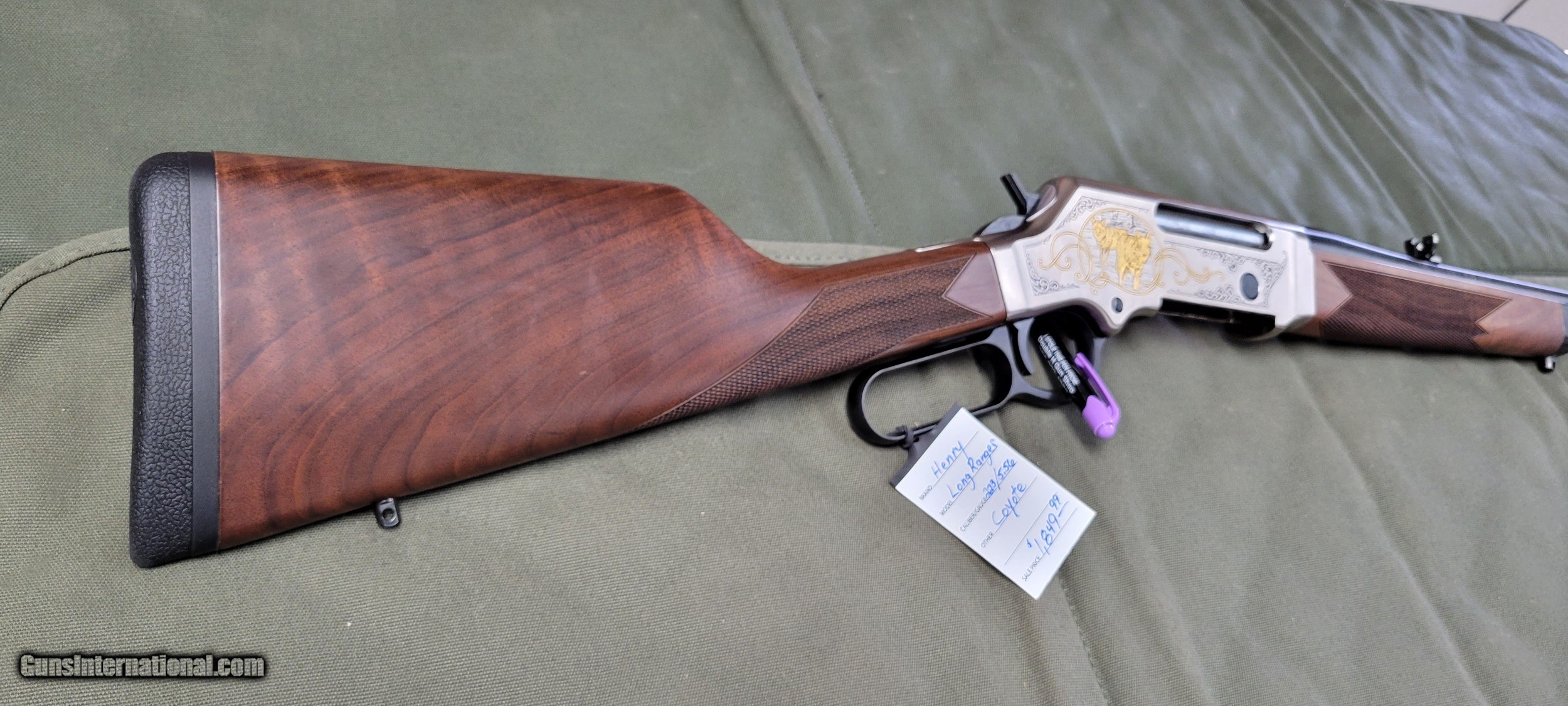 Henry Long Ranger Coyote 223Rem
