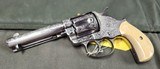 Colt 1878 DA 44-40 44WCF DW Harris Engraved - 1 of 7