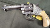 Colt 1878 DA 44-40 44WCF DW Harris Engraved - 2 of 7