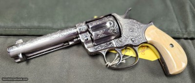 Colt 1878 DA 44-40 44WCF DW Harris Engraved
