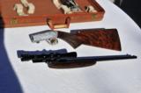 Browning Belgium Gr. 3 22 lr 1968 Engraved by R. Dewil Exceptional Wood - 3 of 13