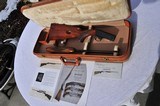 Browning Belgium 22 LR Wheel Sight 4 Digit Early Rifle MINT !! 1st year 1956 in Hartmann Case - 1 of 15