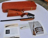 Browning Belgium .22 Short Wheel Sight 1956 4 Digit Rifle in Hartmann Case 1956 1st. year rifle - 11 of 14