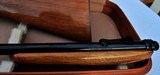 Browning Belgium .22 Short Wheel Sight 1956 4 Digit Rifle in Hartmann Case 1956 1st. year rifle - 7 of 14