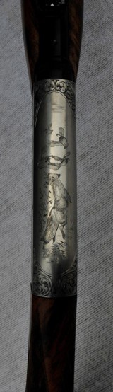 Browning FN .22 LR Master Engraver Rocco Capece Highly Engraved game Scenes - 5 of 13