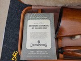 Browning 22 lr 1956 Wheel Sight with Hartmann case and factory manual - 5 of 7