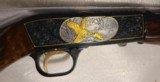 Angelo Bee Custom Engraved Browning Wheel Sight .22 Short Rifle 1958 - 1 of 13