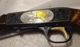 Angelo Bee Custom Engraved Browning Wheel Sight .22 Short Rifle 1958 - 5 of 13