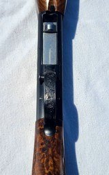 Angelo Bee Custom Engraved Browning Wheel Sight .22 Short Rifle 1958 - 12 of 13