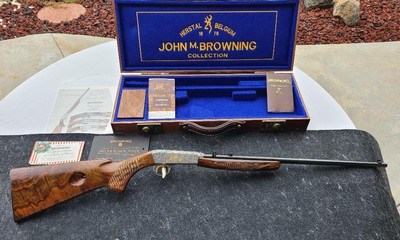Angelo Bee Exhibition Engraved Browning Wheelsight .22 Short - Image 1 of 15