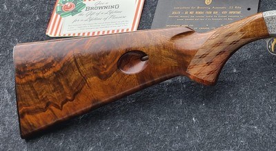 Angelo Bee Exhibition Engraved Browning Wheelsight .22 Short - Image 4 of 15