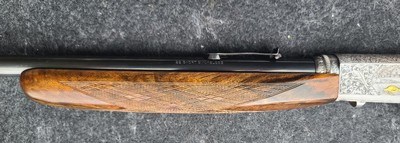 Angelo Bee Exhibition Engraved Browning Wheelsight .22 Short - Image 8 of 15