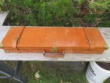Spanish Leather Shotgun Case - 1 of 5