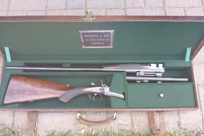 Blissett & Son 22 hornet Single shot Hammer Gun