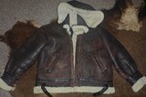 Genuine WW2 B3 Bomber Jacket WITH ORIGINAL HOOD !! - 1 of 8