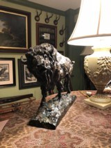 Mick Doellinger Bison Sculpture - 2 of 2