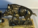 Brass Figure of a Wild Boar with Manual Calendar - 3 of 3