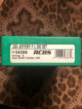 RCBS .333 Jeffery F L Die Set - 1 of 3