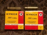 Kynoch .505 Gibbs Brass - 1 of 1