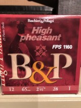 B&P 12 Gauge 2 1/2" High Pheasant Cartridges - 2 of 3