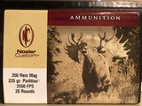 Nosler Custom .350 Remington Magnum Ammunition - 1 of 2