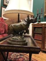 Black Rhino Bronze by Dennis Anderson - 4 of 8