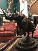 Black Rhino Bronze by Dennis Anderson - 5 of 8