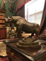 Black Rhino Bronze by Dennis Anderson - 1 of 8