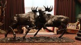 "Prize Fighters" Wildlife Bronze by Mike Barlow - 1 of 6