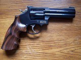 Smith & Wesson 17-6 full lug 22LR Rare 4" Immaculate - 1 of 8