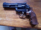Smith & Wesson 17-6 full lug 22LR Rare 4" Immaculate - 2 of 8