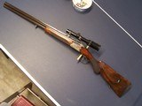 Robert Schuler Combination Gun. 20ga x 6.5x52R. Immaculate - 1 of 6