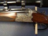 Robert Schuler Combination Gun. 20ga x 6.5x52R. Immaculate - 4 of 6