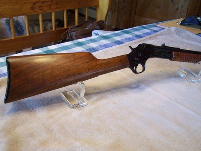 Stevens Visable Loader 22lr. Beautifully restored - Image 1 of 11