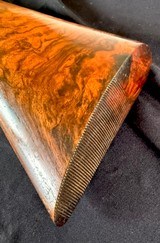 F.T. Baker Boxlock Ejector KILLER WOOD 30” Damascus BBLS - 11 of 15