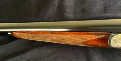 Pedro Arrizabalaga BEST QUALITY SIDELOCK Boss Round Action Cased Ultralight 12-bore - Image 15 of 20
