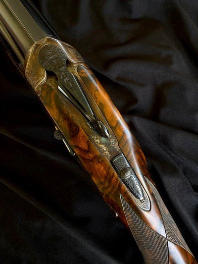 STUNNING Kimber Marias Factory Presentation Model Grade II 20ga CASED W/ EXHIBITION TURKISH WALNUT - Image 10 of 20