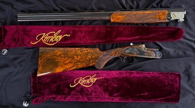 STUNNING Kimber Marias Factory Presentation Model Grade II 20ga CASED W/ EXHIBITION TURKISH WALNUT - Image 15 of 20