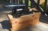 Winchester 1898 10 ga. Signal Cannon, Breech Loading in Original Wooden Case, As New - 3 of 6
