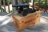 Winchester 1898 10 ga. Signal Cannon, Breech Loading in Original Wooden Case, As New - 2 of 6