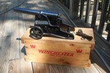 Winchester 1898 10 ga. Signal Cannon, Breech Loading in Original Wooden Case, As New - 4 of 6