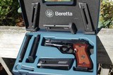 Beretta 87BB .22 LR with seven mags as new - 1 of 4