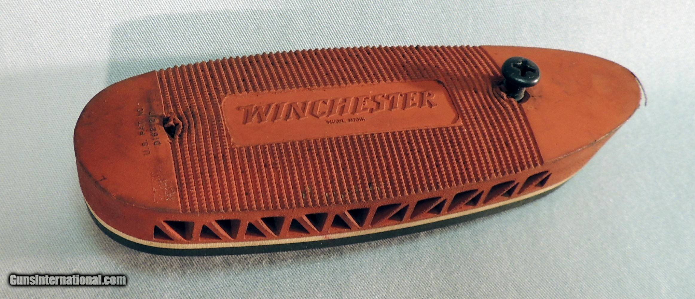 Winchester Rubber Butt Pad 4 7/8 x 1 3/4