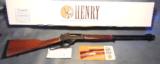 Henry H009 3030 Lever Rifle 30-30 Win,
5+1, American Walnut Stock Blue, 20