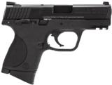 NEW:S&W 206304 M&P Compact 9mm 3.5" 12+1 Ambi Safety Poly Grip/Frame Black. - 1 of 1