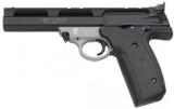 Smith and Wesson 22A 22LR, 5.5 Inch, Adjustable Sights, Black/Gray Finish - 1 of 2