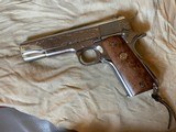 Colt 1911 WWII Commemorative 45ACP, New in the Display Box. - 6 of 14